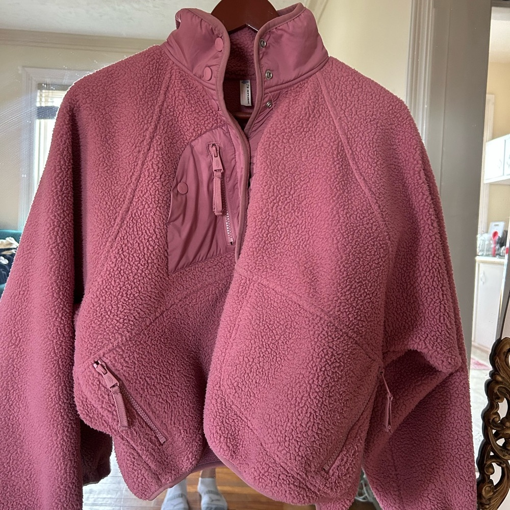 Free people movement quarter zip